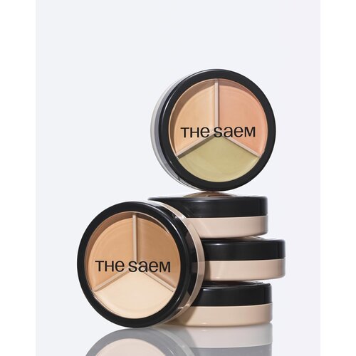 The Saem Cover Perfection Triple Pot Concealer 4.5g*3 set