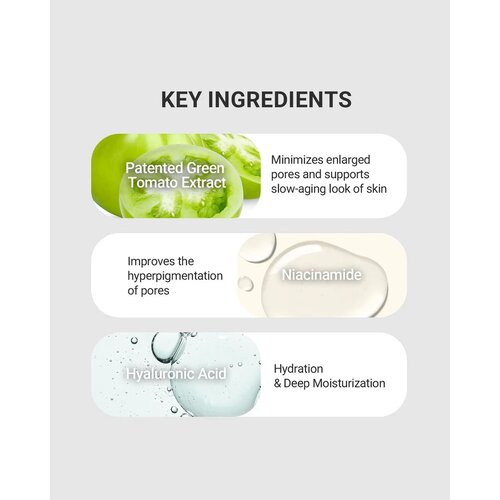 Sungboon Editor Green Tomato Pore Lifting Ampoule 30mL Sungboon Editor Green Tomato Pore Lifting Ampoule 30mL