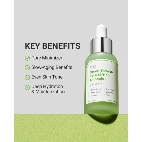 Sungboon Editor Green Tomato Pore Lifting Ampoule 30mL Sungboon Editor Green Tomato Pore Lifting Ampoule 30mL