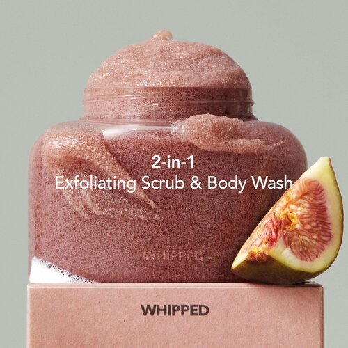 WHIPPED Cacao and Shea & Fig Vegan Pack Scrub 210g