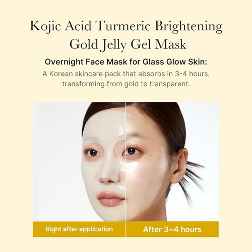 MEDICUBE Kojic Acid Turmeric Brightening Gel Mask 28g 1p
