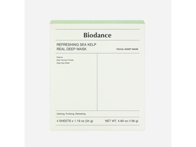 BIODANCE Refreshing Sea Kelp Real Deep Mask 34g*4pcs