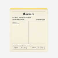 Radiant Vita Niacinamide Real Deep Mask 34g*4pcs