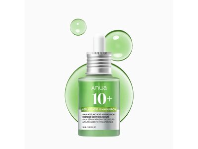 ANUA Azelaic Acid 10 Hyaluron Redness Soothing Serum 30mL