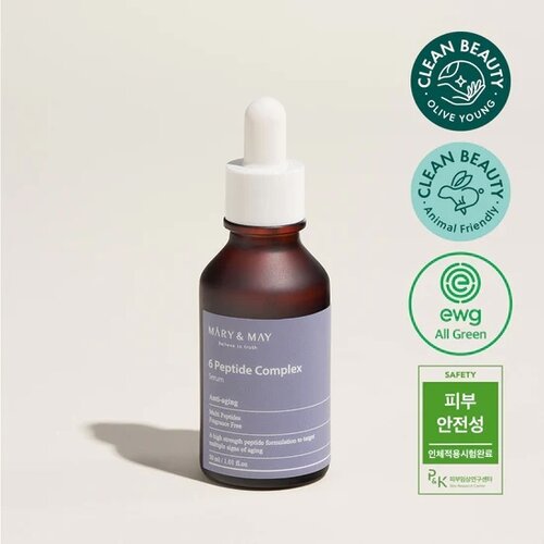 MARY N MAY 6 Peptide Complex Serum 30mL MARY N MAY 6 Peptide Complex Serum 30mL