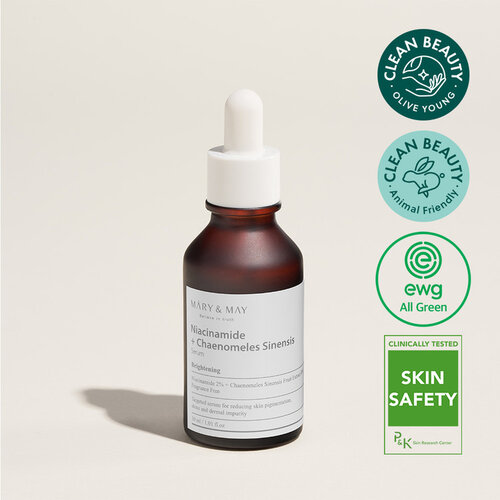 MARY N MAY Niacinamide Chaenomeles Sinensis Serum 30mL MARY N MAY Niacinamide Chaenomeles Sinensis Serum 30mL