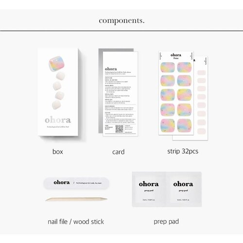 Ohora Semicured Gel Foot Nail P Ohora Semicured Gel Foot Nail P