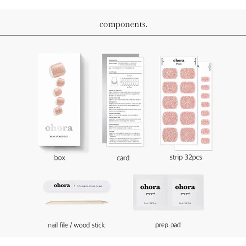 Ohora Semicured Gel Foot Nail P Ohora Semicured Gel Foot Nail P