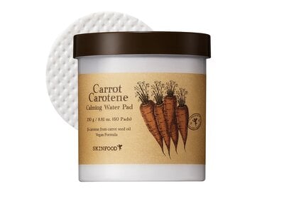 SKINFOOD Carrot Carotene Calming Water Pad (250g, 60ea) SKINFOOD Carrot Carotene Calming Water Pad (250g, 60ea)