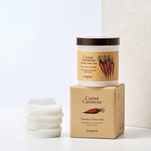 SKINFOOD Carrot Carotene Calming Water Pad (250g, 60ea) SKINFOOD Carrot Carotene Calming Water Pad (250g, 60ea)