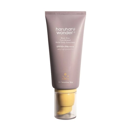 haruharu wonder Black Rice Pure Mineral Relief Daily Sunscreen 50mL haruharu wonder Black Rice Pure Mineral Relief Daily Sunscreen 50mL