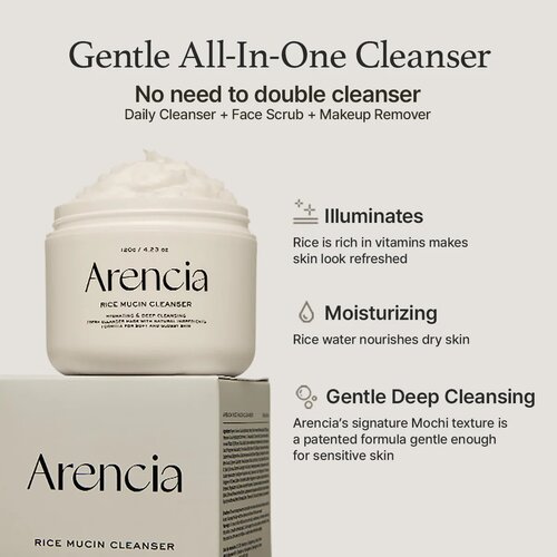 ARENCIA Rice Mucin Cleanser 120g ARENCIA Rice Mucin Cleanser 120g