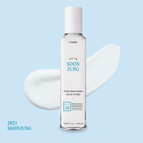 ETUDE HOUSE SoonJung 10 Free Moist Emulsion 130mL