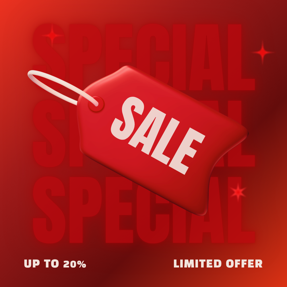 A Colorful Variety of Sale Items Awaits You!
