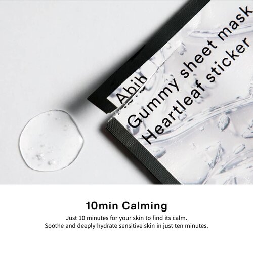 Abib Gummy Sheet Mask 10pcs #Heartleaf Sticker