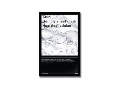 Abib Gummy Sheet Mask 1p #Heartleaf Sticker