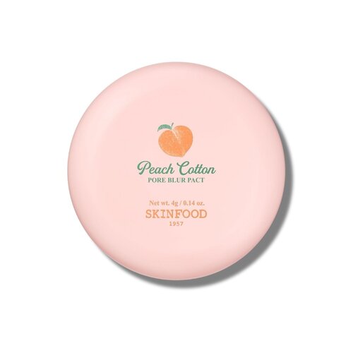 SKINFOOD Peach Cotton Pore Blur Pact 4g SKINFOOD Peach Cotton Pore Blur Pact 4g