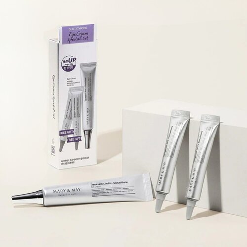 MARY N MAY Tranexamic Acid+ Glutathione Eye Cream 30g MARY N MAY Tranexamic Acid+ Glutathione Eye Cream 30g