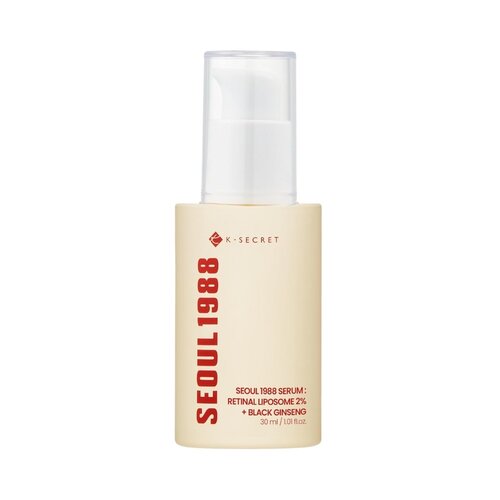 K-SECRET SEOUL 1988 Serum : Retinal Liposome 2% + Black Ginseng 30mL