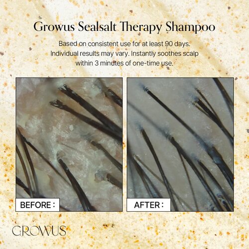 GROWUS Sea Salt Therapy Shampoo EX 500g