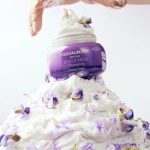 EQQUALBERRY Bakuchiol Plumping Capsule Cream 50mL EQQUALBERRY Bakuchiol Plumping Capsule Cream 50mL
