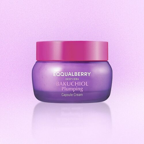 EQQUALBERRY Bakuchiol Plumping Capsule Cream 50mL EQQUALBERRY Bakuchiol Plumping Capsule Cream 50mL