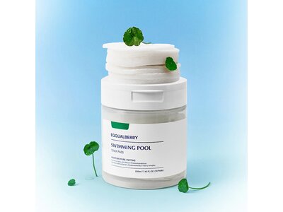 EQQUALBERRY Swimming Pool Toner Pads 220mL/70p
