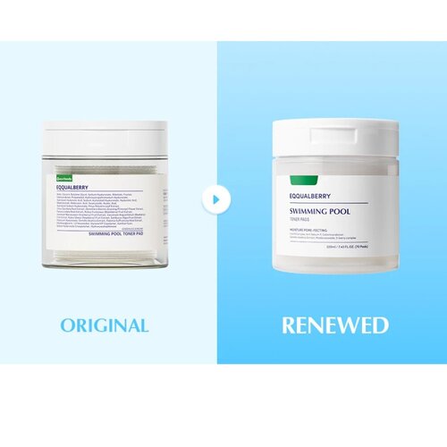 EQQUALBERRY Swimming Pool Toner Pads 220mL/70p EQQUALBERRY Swimming Pool Toner Pads 220mL/70p