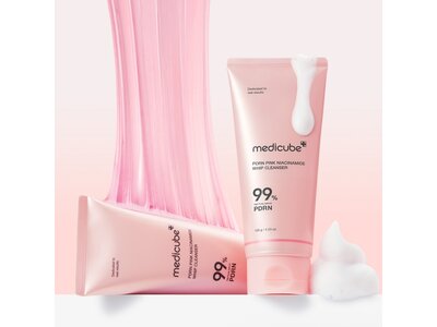 MEDICUBE PDRN Pink Niacinamide Whip Cleanser 120g