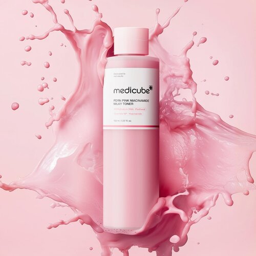 MEDICUBE PDRN Pink Niacinamide Milky Toner 150mL