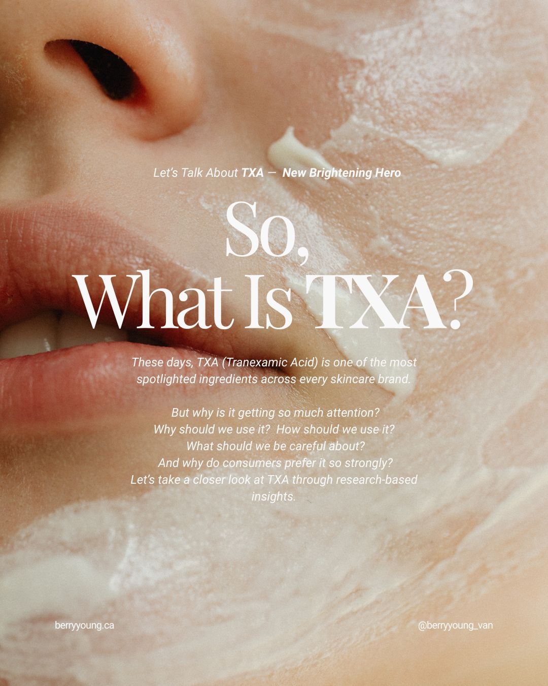 Why TXA Is the Brightening Ingredient Everyone’s Talking About