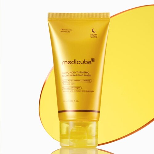 MEDICUBE Kojic Acid Turmeric Night Wrapping Mask 75mL MEDICUBE Kojic Acid Turmeric Night Wrapping Mask 75mL