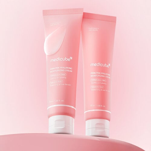 MEDICUBE PDRN Pink Hyaluronic Moisturizing Cream 50mL MEDICUBE PDRN Pink Hyaluronic Moisturizing Cream 50mL