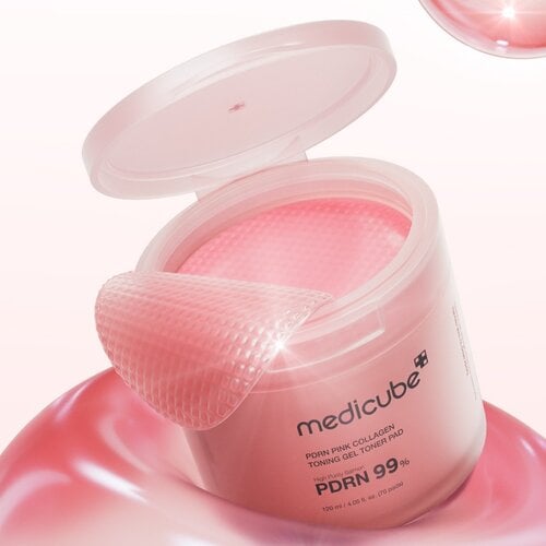 MEDICUBE PDRN Pink Collagen Toning Gel Toner Pad 120mL / 70pads MEDICUBE PDRN Pink Collagen Toning Gel Toner Pad 120mL / 70pads