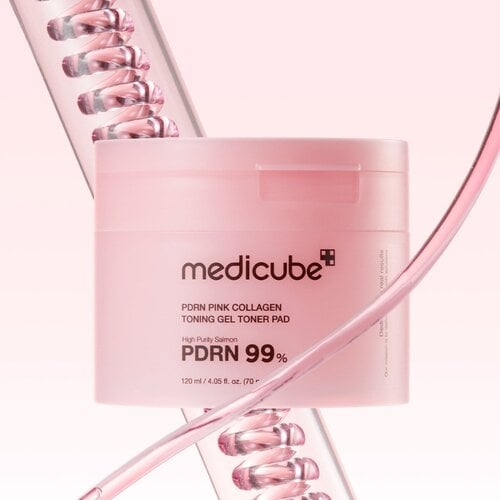 MEDICUBE PDRN Pink Collagen Toning Gel Toner Pad 120mL / 70pads MEDICUBE PDRN Pink Collagen Toning Gel Toner Pad 120mL / 70pads
