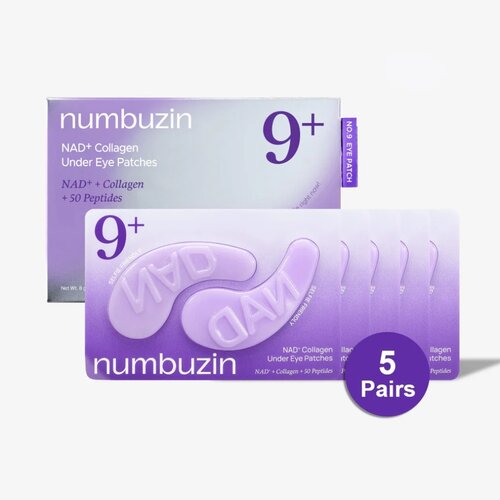 numbuz:n No.09 NAD+ Collagen Under Eye Patches 5pcs