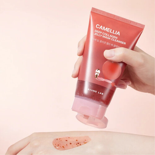 Round Lab Camellia Deep Collagen Jelly Mask Cleanser 150mL