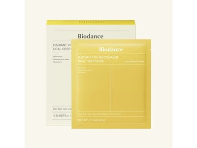 BIODANCE Radiant Vita Niacinamide Real Deep Mask 34 g