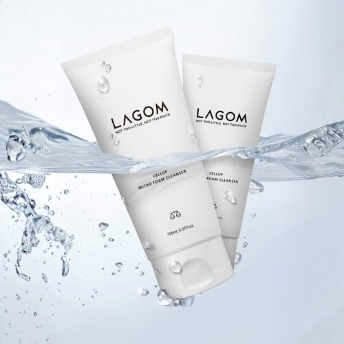 LAGOM Cellup Micro Foam Cleanser 120mL