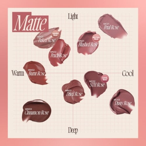 FWEE Rose Obsession Stay-Fit Lip Tint 3.5mL