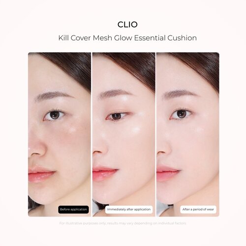 CLIO Kill Cover Mesh Glow Essential Cushion 15g*2