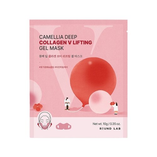 Round Lab Camellia Deep Collagen V Lifting Gel Mask 10 g