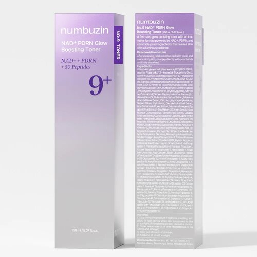 numbuz:n No.09 NAD PDRN Glow Boosting Toner 150mL