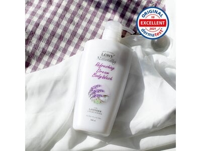 Leivy Refreshing Dream Body Wash with Lavender & Pearl Powder 500mL Leivy Refreshing Dream Body Wash with Lavender & Pearl Powder 500mL