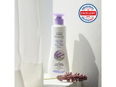 Leivy Refreshing Dream Body Milk Lotion with Lavender & Pearl Powder 350mL
