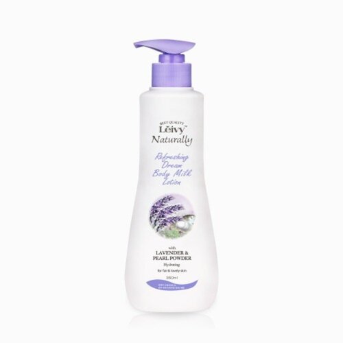 Leivy Refreshing Dream Body Milk Lotion with Lavender & Pearl Powder 350mL