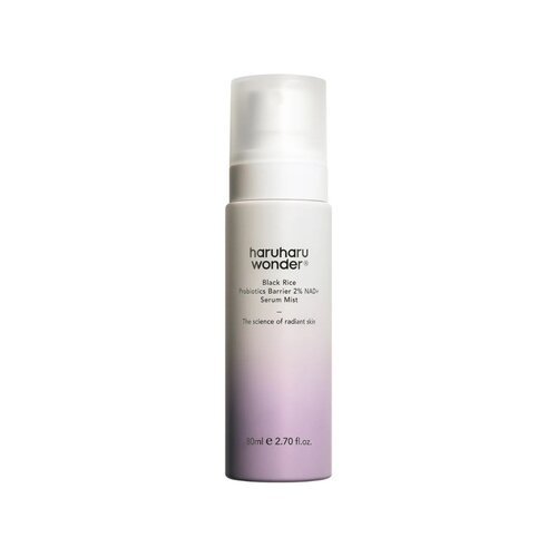 haruharu wonder Black Rice Probiotics Barrier 2% NAD  + Serum Mist 80 mL