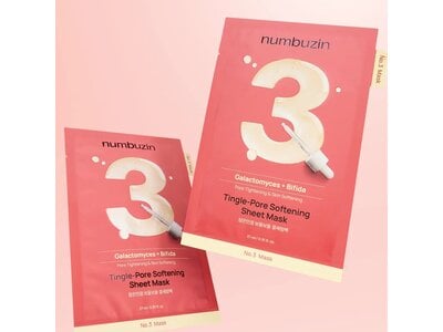 numbuz:n No.3 Tingle-Pore Softening Sheet Mask 27mL numbuz:n No.3 Tingle-Pore Softening Sheet Mask 27mL