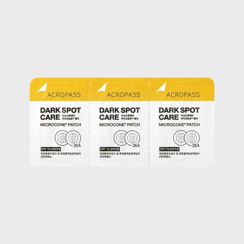 ACROPASS Dark Spot Care Microcone Patch 6 Patches