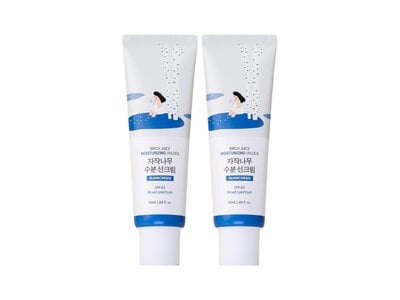 Round Lab Birch Moisturizing Sunscreen SPF 50+, 2 x 50 mL Round Lab Birch Moisturizing Sunscreen SPF 50+, 2 x 50 mL